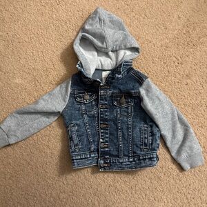 Tucker + Tate Hooded Denim Jacket - 24 months